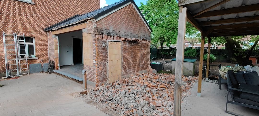 Verbouwing gaat gestaag door